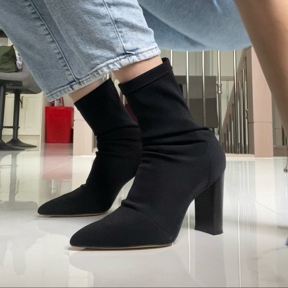 Black Ankle Boots - Picture 6 of 7